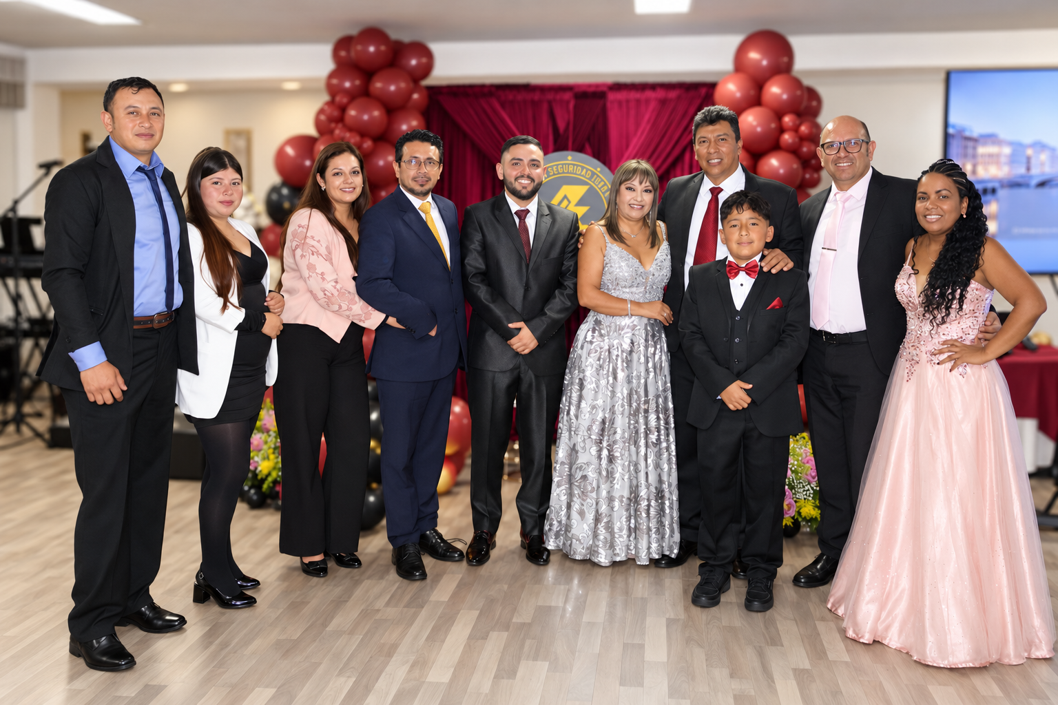Invitados de la celebración